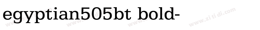 egyptian505bt bold字体转换 egyptian505bt bold字体转换